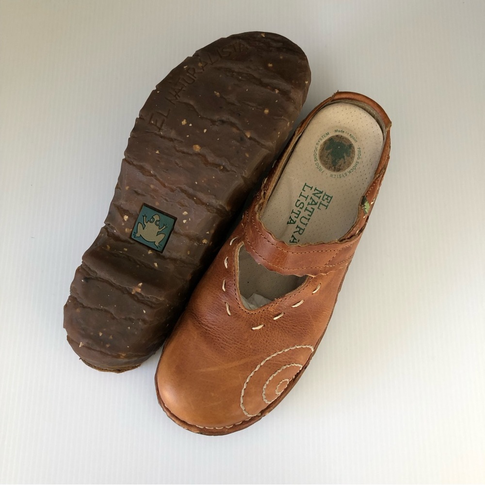 El Naturalista Women’s Clogs (Tan), Size EU 39 (US 8.5) - Picture 6 of 6